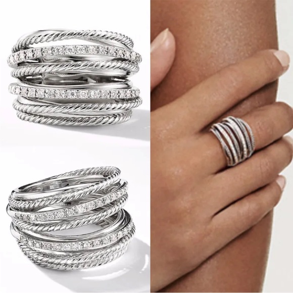 Jewelry - New Elegant 925 Silver Cubic Zirconia Ring